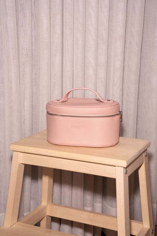 happy skin merch vanity bag